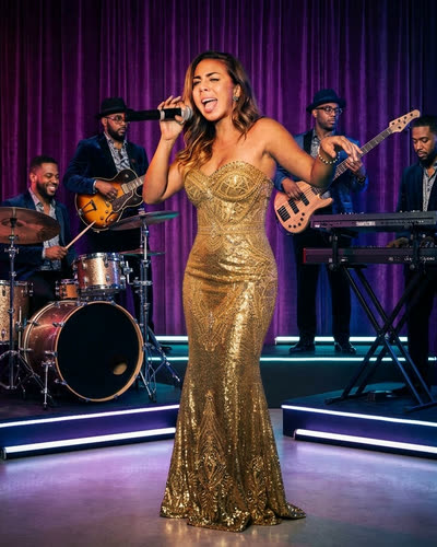 Madison Boxa, The Siren, of Unique Party Band